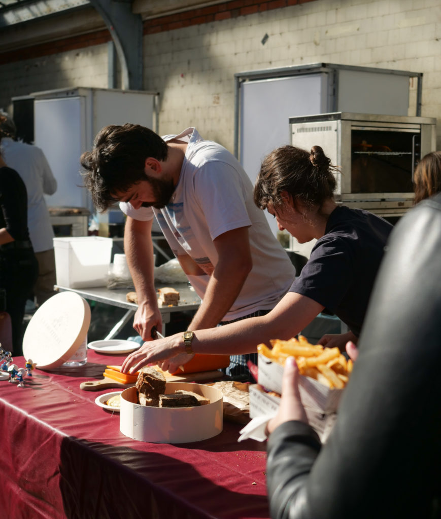 Marché à manger : evenement rassemblant chefs et gourmands tous les premiers dimanches du mois à Rennes